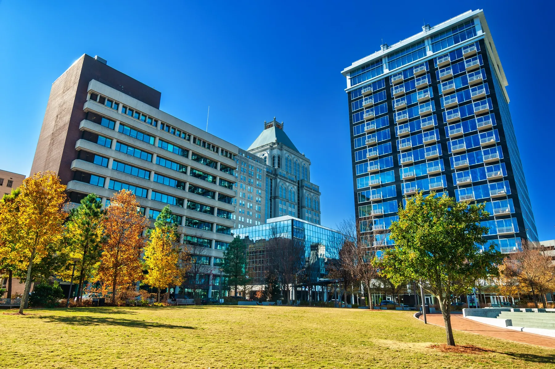 Downtown Greensboro, North Carolina skyline